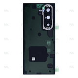 Vitre arrière pour Samsung Galaxy Z Fold7 F966B avec objectif - Noir jais - OEM