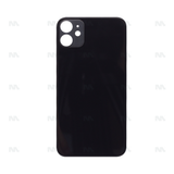 Vitre arrière avec bloc complet pour Apple iPhone 11 - Noir - Compatible