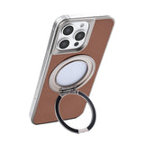 Étui Rixus MagWrap pour Apple iPhone 16 Pro Max marron