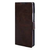 Étui portefeuille Rixus avec porte-stylo pour Samsung Galaxy Z Fold 7 marron