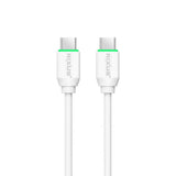 Adaptateur Rixus RX90CC avec câble USB-C vers USB-C 1 m 20 W blanc