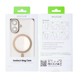 Étui Rixus Instinct Mag pour Apple iPhone 16 Desert Titanium