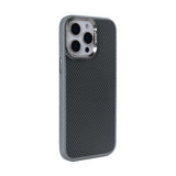 Coque Mag Carbon avec MagSafe pour Apple iPhone 15 Pro Max Gris titane