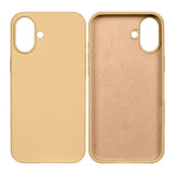 Coque souple en TPU Rixus pour Apple iPhone 16 Plus Or