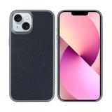 Coque Mag Carbon avec MagSafe pour Apple iPhone 14 – Gris titane