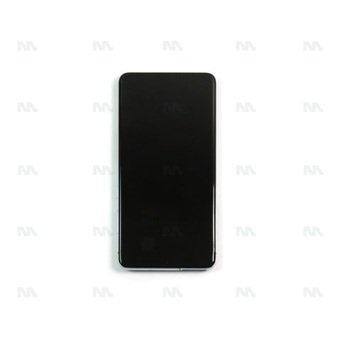 Chassis + Ecran Officiel Service Pack + Vitre pour Samsung Galaxy S20 Plus G985F / 5G G986F - Cloud Blue