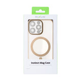 Étui Rixus Instinct Mag pour Apple iPhone 16 Pro Max Desert Titanium