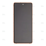 Chassis + Ecran Officiel Service Pack + Vitre pour Samsung Galaxy S20 FE G780F / 5G G781B Cloud Orange