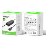 Chargeur universel pour ordinateur portable Rixus RXLC20 90 W 12 connecteurs Noir