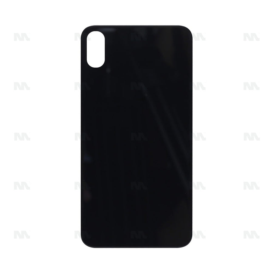 Vitre Arrière avec bloc complet pour Apple iPhone X - Noir - Compatible
