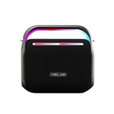 Enceinte Bluetooth Yibolang F2Pro avec un microphone, couleur noire