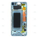 Chassis + Ecran LCD + Vitre pour Samsung Galaxy S10 G973F - Prism Green