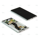 Chassis + Ecran Officiel Service Pack + Vitre pour Samsung Galaxy Note 10 N970F - Aura White