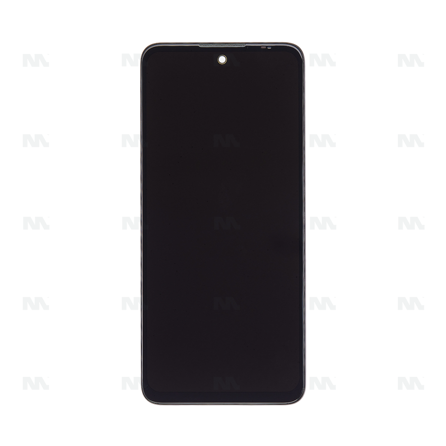 Chassis + Ecran Officiel Service Pack + Vitre pour Motorola Edge 20 Lite (XT2139) - Noir