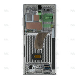 Chassis + Ecran Officiel Service Pack + Vitre pour Samsung Galaxy S23 Ultra S918B Lime - Sky Blue