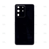 Vitre arrière pour Samsung Galaxy S20 Ultra G988B avec objectif Cosmic Black OEM