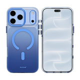 Coque Rixus Aero Shield Compatible MagSafe pour Apple iPhone 17 Pro, 18 Pro - Bleu