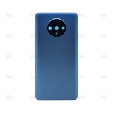 Vitre arrière pour OnePlus 7T avec objectif bleu glacier OEM