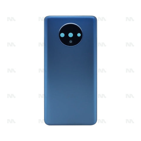 Vitre arrière pour OnePlus 7T avec objectif bleu glacier OEM