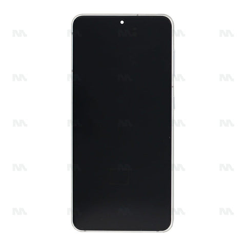 Écran complet sur châssis Service Pack pour Samsung Galaxy S21 5G G991B - Blanc Phantom