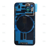Vitre Arrière avec NFC, cadre de caméra agrandi Midnight Compatible pour Apple iPhone 14