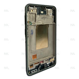 Chassis + Ecran Soft-OLED pour Samsung Galaxy A37 A376B - Vert Gris