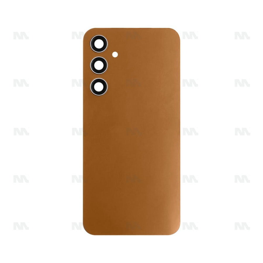 Vitre arrière pour Samsung Galaxy S23 FE S711B avec objectif – Tangerine – OEM