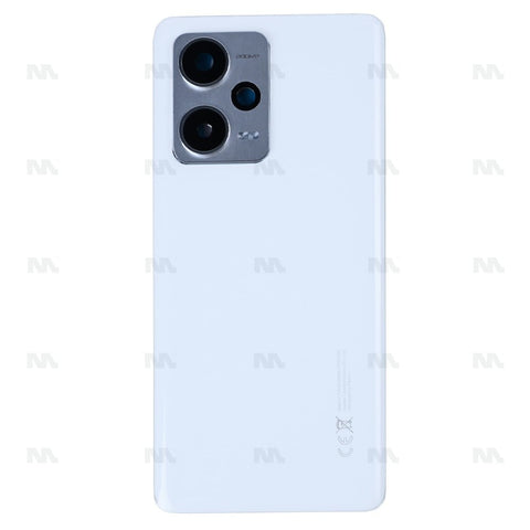 Vitre arrière pour Xiaomi Redmi Note 12 Pro Plus 5G avec objectif blanc OEM
