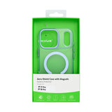 Coque Rixus Aero Shield Compatible MagSafe pour Apple iPhone 17 Pro, 18 Pro - Glacier
