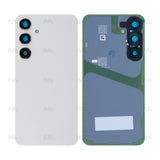 Vitre arrière pour Samsung Galaxy S24 Plus S926B avec objectif gris marbré OEM