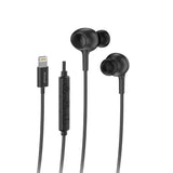 Casque audio filaire avec microphone Rixus RXHD56L, type écouteurs, noir