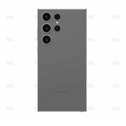 Vitre arrière pour Samsung Galaxy S23 Ultra S918B avec objectif graphite Original