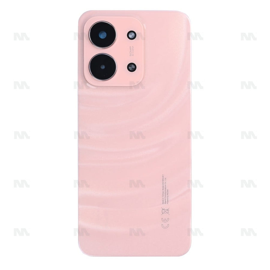 Vitre arrière pour Xiaomi Redmi 15C 4G avec objectif Twilight Orange OEM