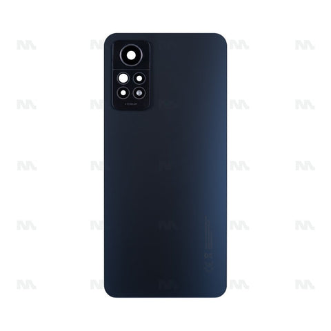Vitre arrière pour Xiaomi Redmi Note 12 Pro 4G avec objectif – Gris graphite – OEM