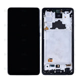 Chassis + Ecran Incell Original Service Pack pour Samsung Galaxy A72 4G A725F / A72 5G A726B - Noir