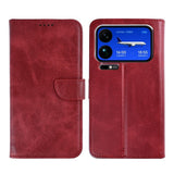 Bibliothèque Rixus pour Xiaomi 17 Pro Max Rouge foncé