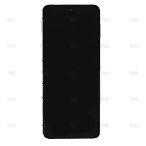 Chassis + Ecran LCD complet pour Samsung Galaxy Z Flip 4 (SM-F721B) Interne (GH82-29440C / GH82-30238C / GH82-29441C) - Pink Gold