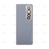 Vitre arrière pour Samsung Galaxy Z Fold4 5G F936B avec objectif beige OEM