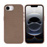 Coque Mag Carbon avec MagSafe pour Apple iPhone 16e - Marron
