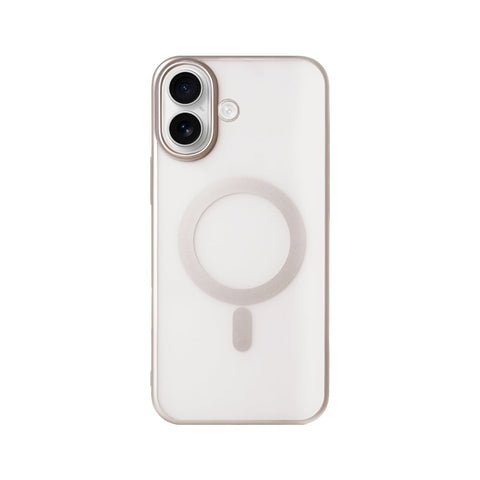 Étui Rixus Instinct Mag pour Apple iPhone 16 gris titane