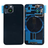 Vitre Arrière avec NFC, cadre de caméra agrandi Midnight Compatible pour Apple iPhone 14
