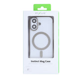 Étui Rixus Instinct Mag pour Apple iPhone 17 Gris titane
