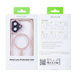 Étui Rixus Classic 04 avec MagSafe pour Apple iPhone 16 Plus rose