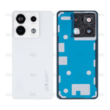 Vitre arrière pour Xiaomi Redmi Note 13 Pro 5G avec objectif blanc OEM