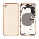 Boîtier pour Apple iPhone 8 avec petites pièces, couleur or, OEM