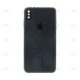 Boîtier pour Apple iPhone XS Max avec petites pièces, noir, OEM