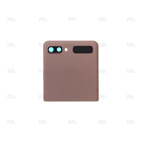 Ecran Officiel Service Pack + Vitre pour Samsung Galaxy Z Flip 5G F707B Secondaire - Mystic Bronze