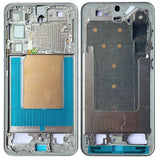 Cadre central pour Samsung Galaxy S25 Plus S936B – Argenté – OEM