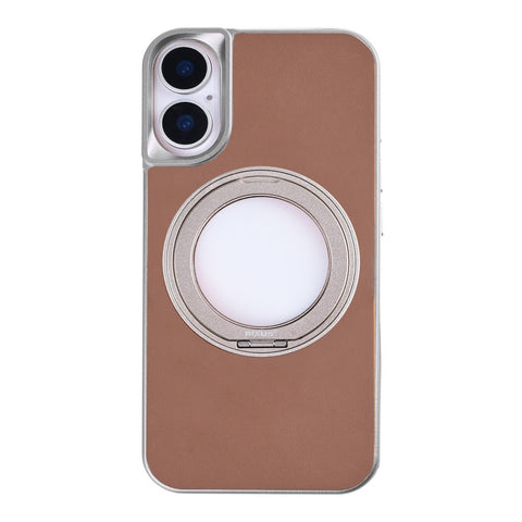 Étui Rixus MagWrap pour Apple iPhone 17 marron