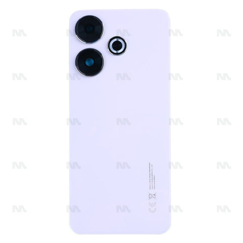 Vitre arrière pour Xiaomi Redmi 13 4G avec objectif rose OEM